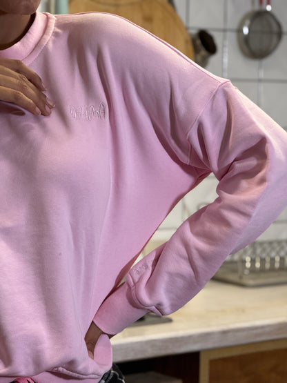 Woolen Plaid Set - Pink x Black Checkered