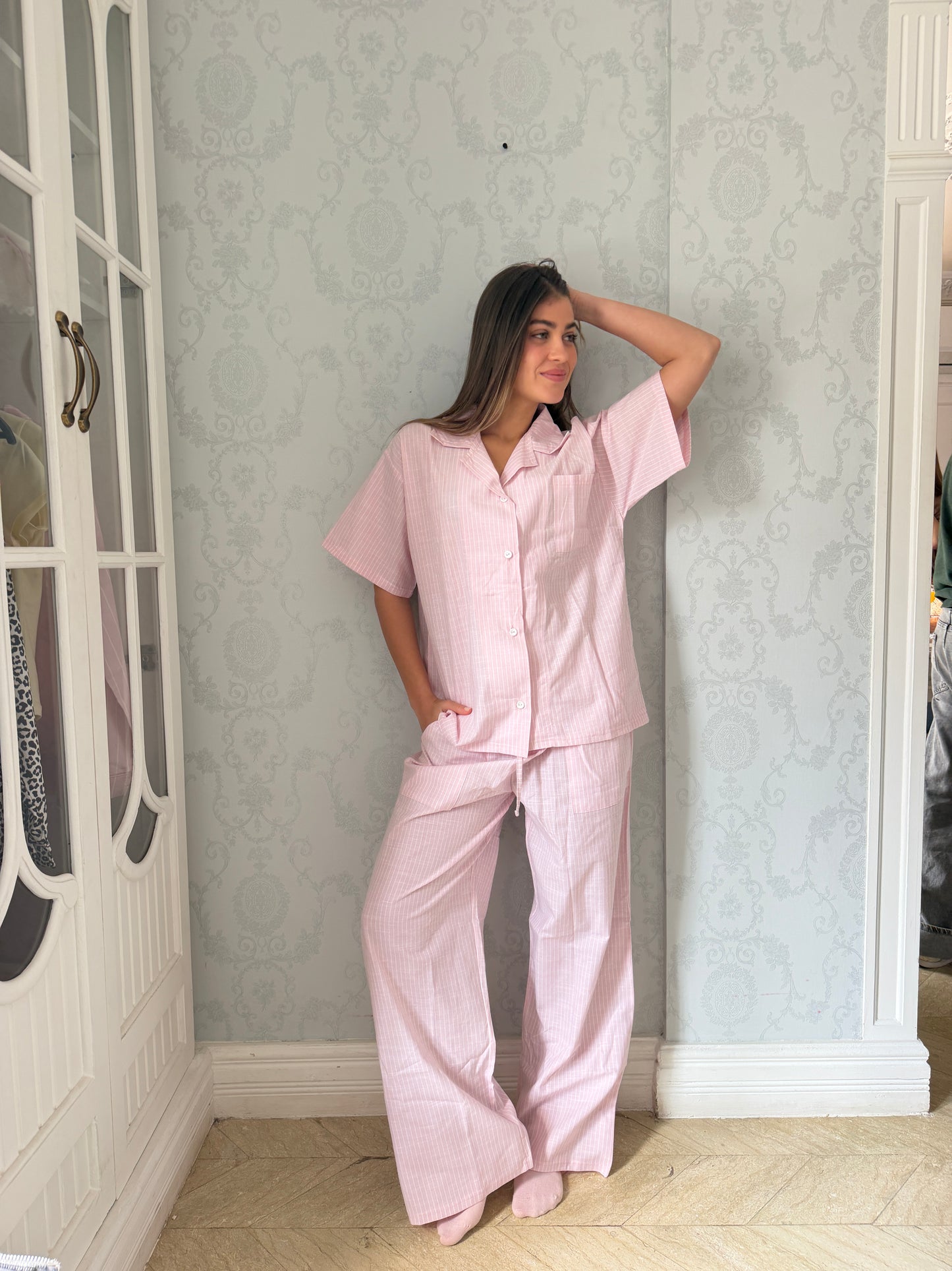 Pink Milk Stripes - Pajamas