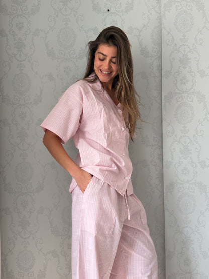 Pink Milk Stripes - Pajamas