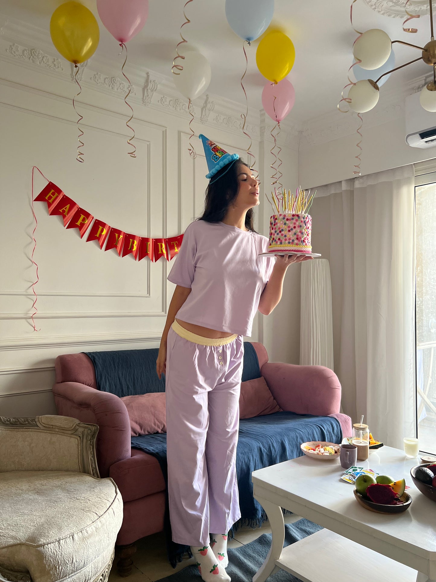 Lilac Lemon - Long Set
