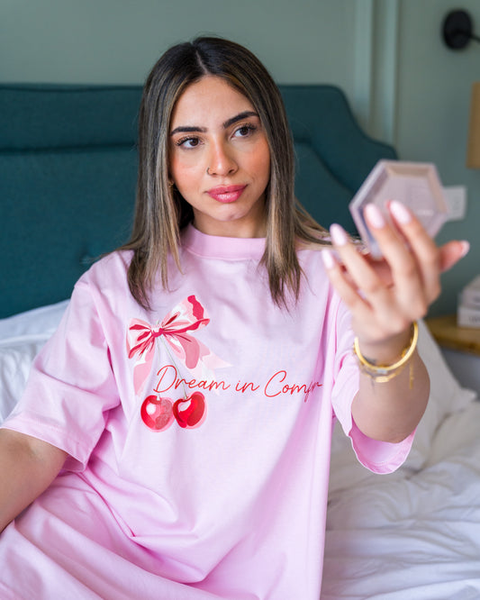 Dream in comfor pink nightshirt